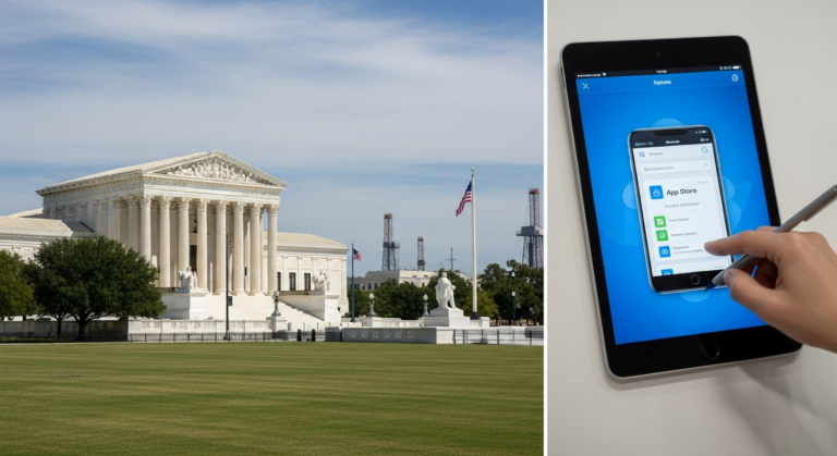 Supreme Court Allows Texas App Age-Verification Law to Take Effect, Implications for Greenville