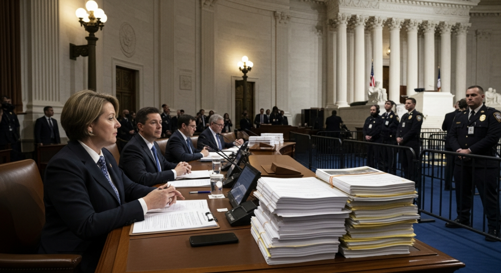 Supreme Court Justices Testify on Budget, Security; Implications for Greenville Monitored