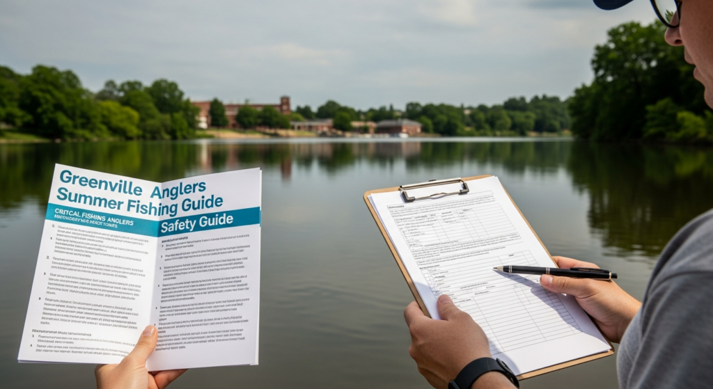 Greenville Anglers Urged to Review Summer Fishing Safety Guide