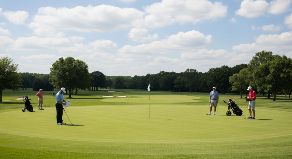 Greenville Golfers Guided by Etiquette Manual Emphasizing Course Care, Pace, and Safety