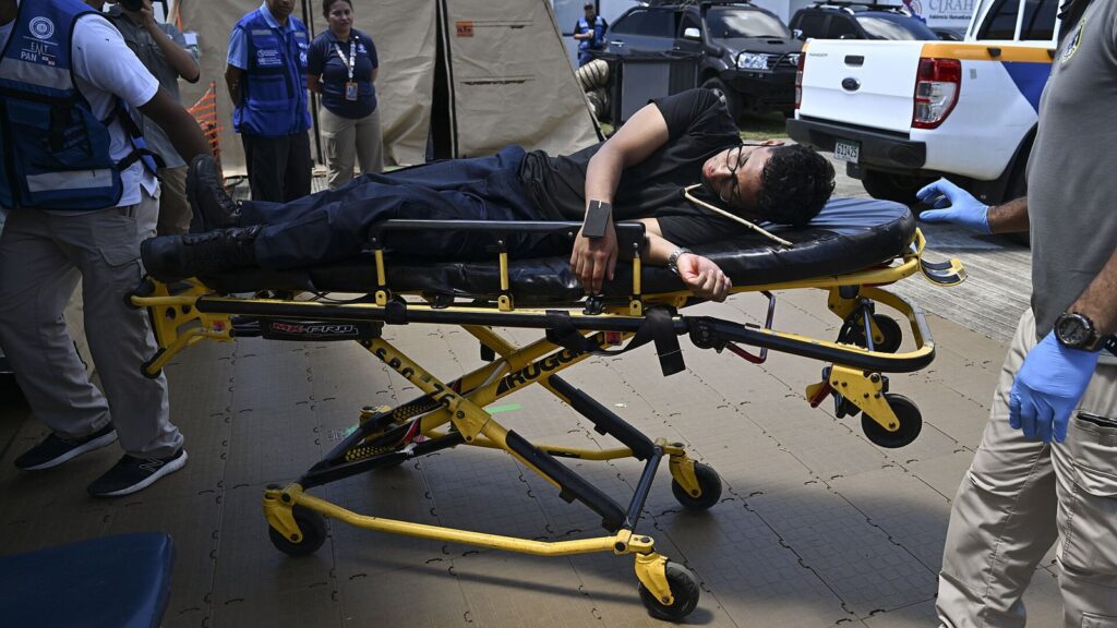EMS vehicle at a scene