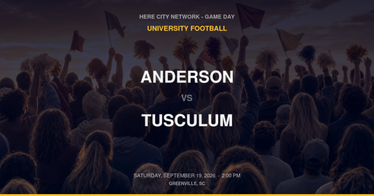 Anderson at Tusculum