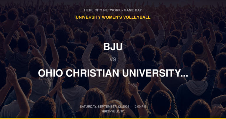 BJU at Ohio Christian University - NCCAA Regional Kickoff