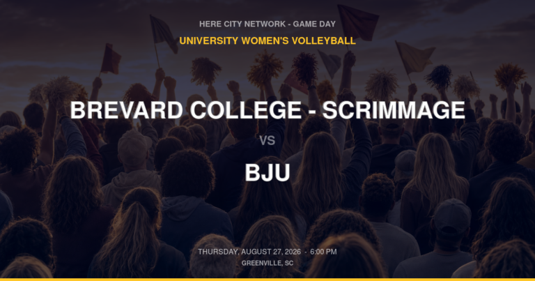 Brevard College - Scrimmage at BJU