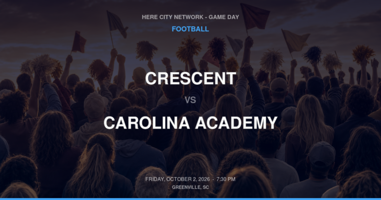 Crescent 56, Carolina Academy 12