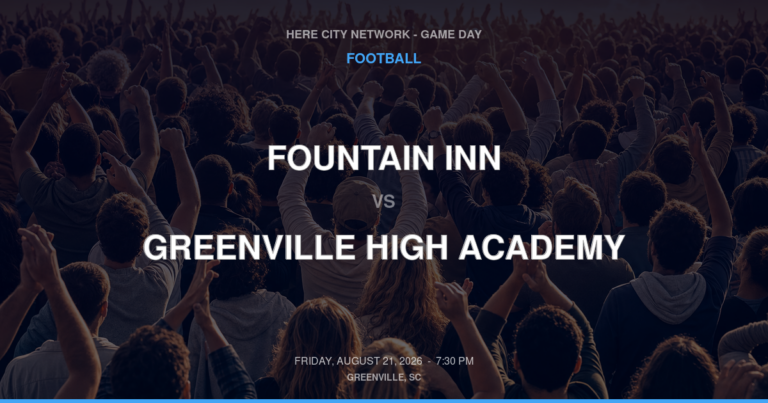 Fountain Inn at Greenville High Academy