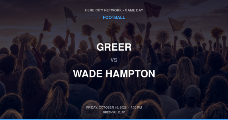 Greer 48, Wade Hampton 7