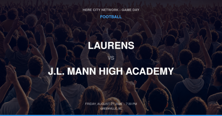 Laurens at J.L. Mann High Academy