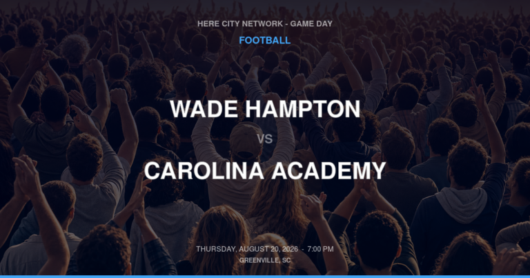 Wade Hampton at Carolina Academy